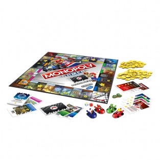 JUEGO DE MESA MONOPOLY GAMER MARIOKART