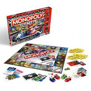 JUEGO DE MESA MONOPOLY GAMER MARIOKART